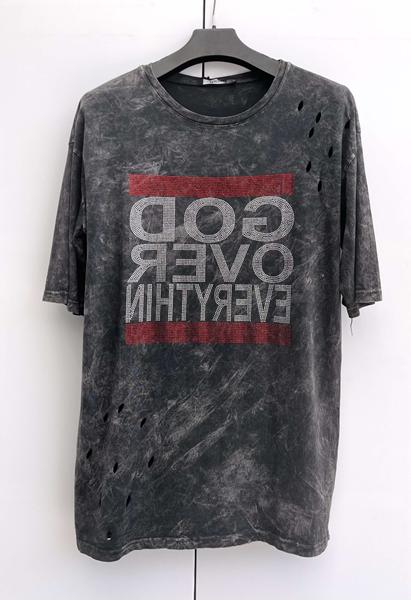 Футболка X-Ray (S-L) XR873 grey (лето)