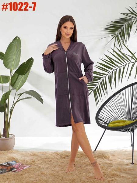 Халат BAT (46-52) 1022-7 brown (деми)