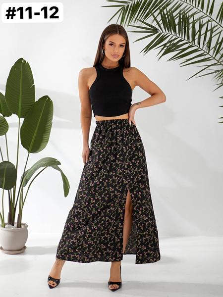 Юбка BAT (48-54) 11-12 black (лето)