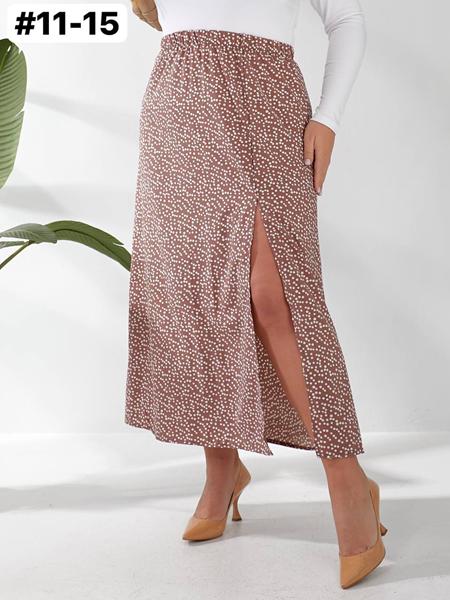 Юбка BAT (48-54) 11-15 brown (лето)