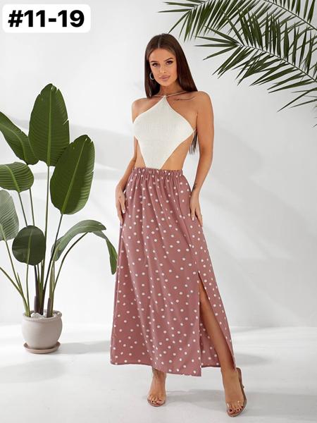 Юбка BAT (48-54) 11-19 brown (лето)