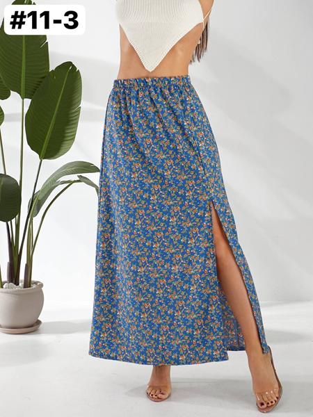 Юбка BAT (48-54) 11-3 l.blue (лето)