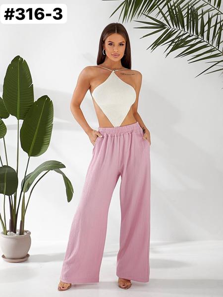 Штаны BAT (48-58) 316-3 pink (деми)