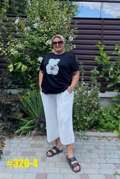 Бриджи BAT (50-60) 320-4 white (лето)