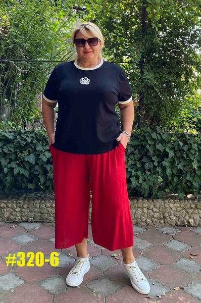 Бриджи BAT (50-60) 320-6 red (лето)