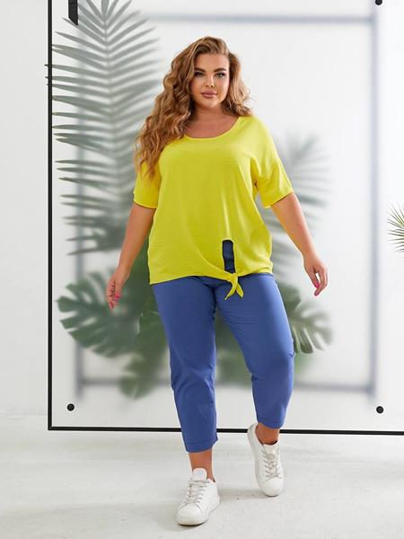 Футболка BAT (50-60) BT265 yellow (лето)