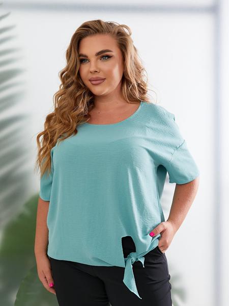 Футболка BAT (50-60) BT267 l.blue (лето)