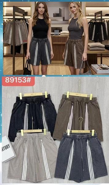 Шорты Шаолинь (M-XL) Q89153 d.grey (лето)