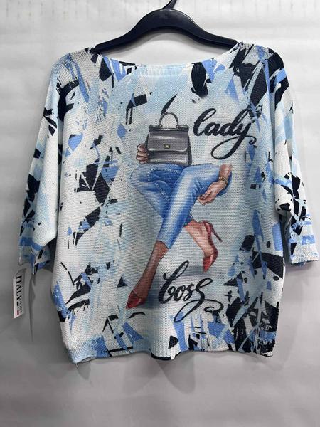 Свитер Emsweekis (48-52) E1812 l.blue (деми)