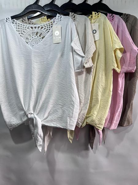 Футболка Emsweekis (46-50) E1652 pink (лето)