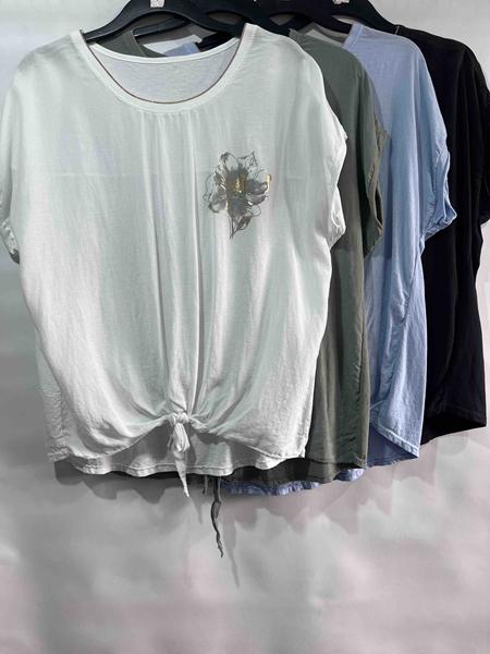 Футболка Emsweekis (50-54) E1689 white (лето)