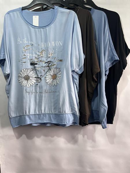 Футболка Emsweekis (54-58) E1618 l.blue (лето)