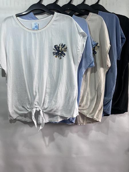 Футболка Emsweekis (50-54) E1681 blue (лето)