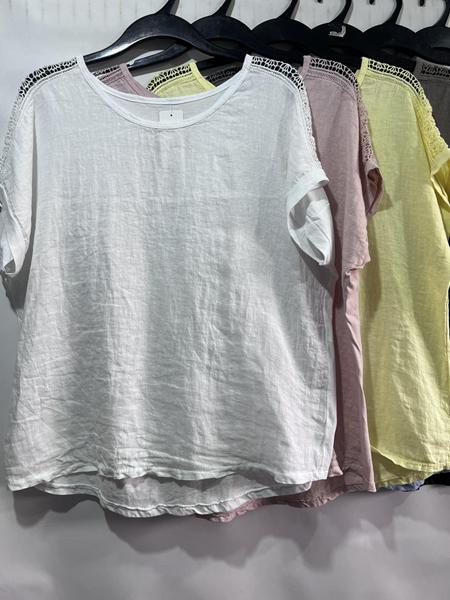 Футболка Emsweekis (50-54) E1662 yellow (лето)