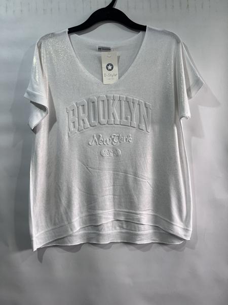 Футболка Emsweekis (50-54) E1711 white (лето)