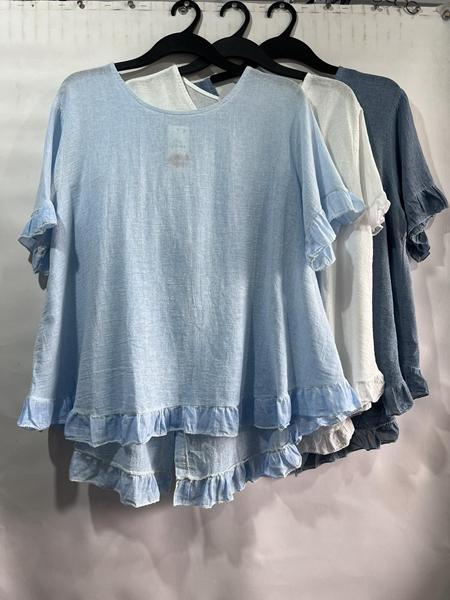 Футболка Emsweekis (50-54) E1724 blue (лето)