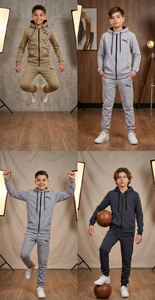 Костюм спорт MMZ (9-12) 289-2 khaki (лето)