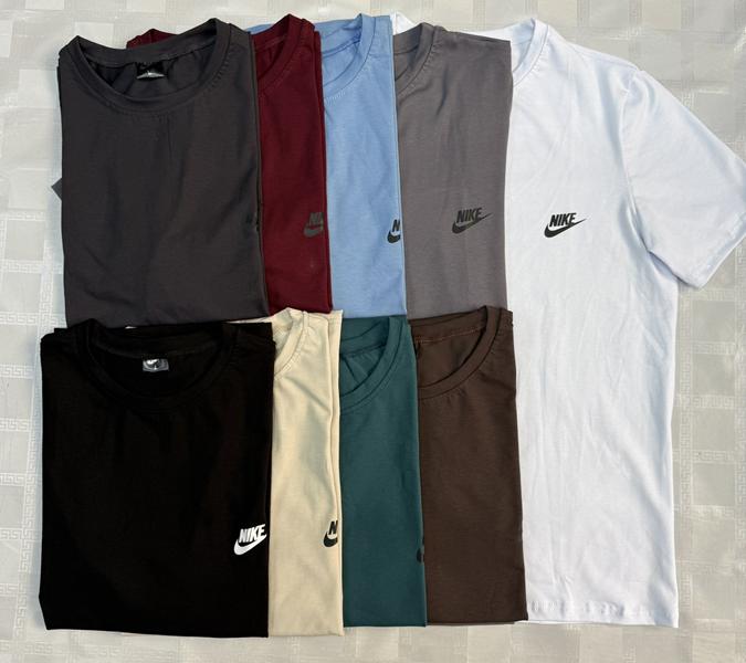 Футболка Shon (L-5XL) S3391 wine (лето)