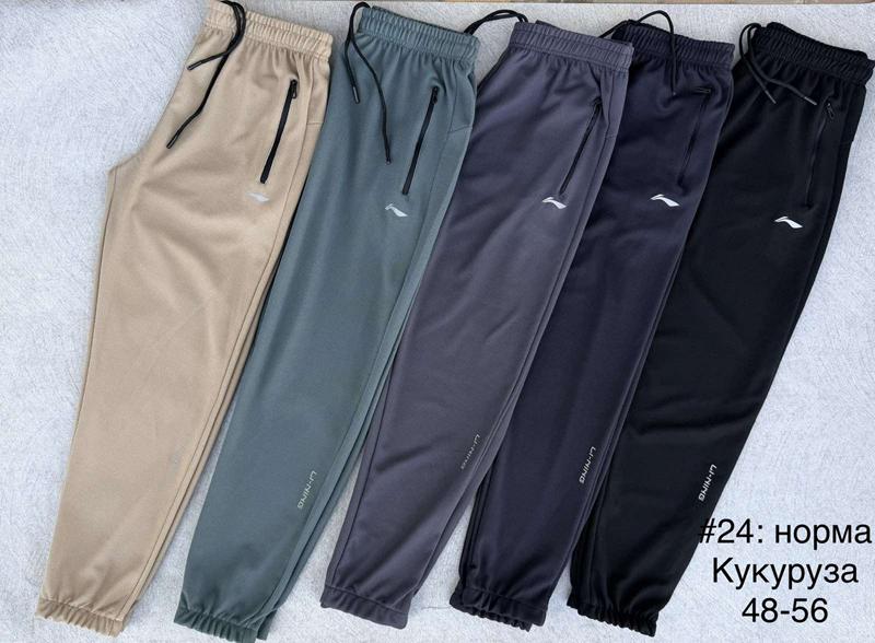 Штаны спорт Shon (48-56) 24 beige (лето)