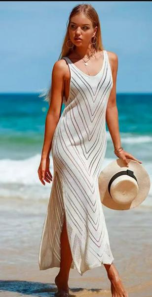 Сарафан DFK (one size) 1-03 white (лето)