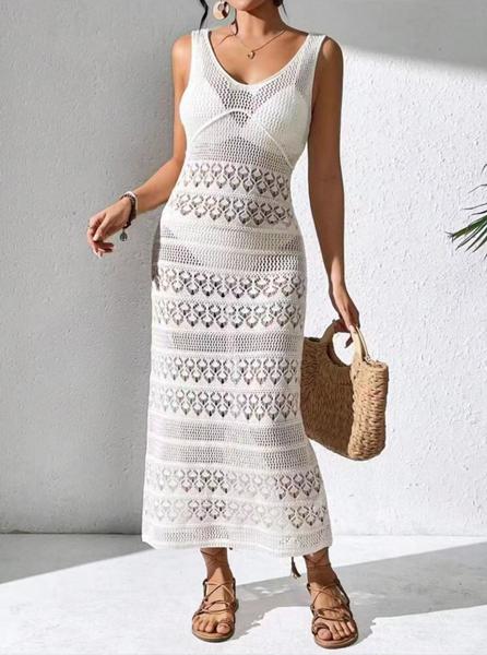 Сарафан DFK (one size) 1-287 white (лето)