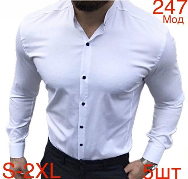 Рубашка Надийка (46-54) ND1254-247 white (деми)