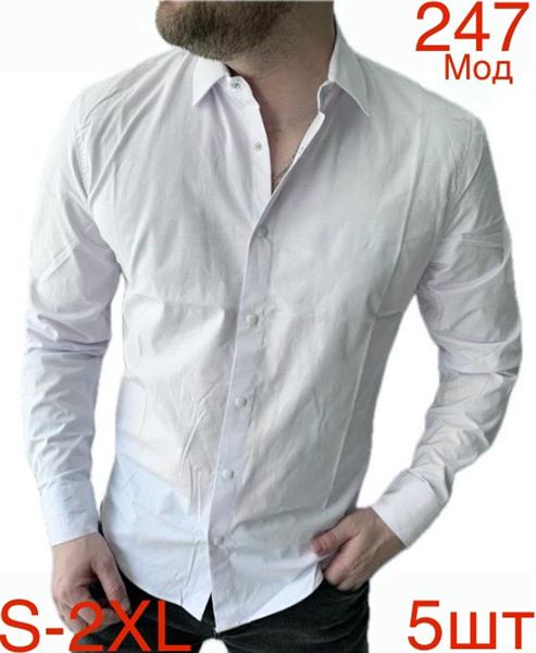 Рубашка Надийка (46-54) ND1256-247 white (деми)