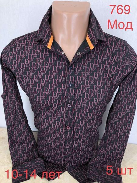 Рубашка Надийка (10-14) ND1352-769 black (деми)