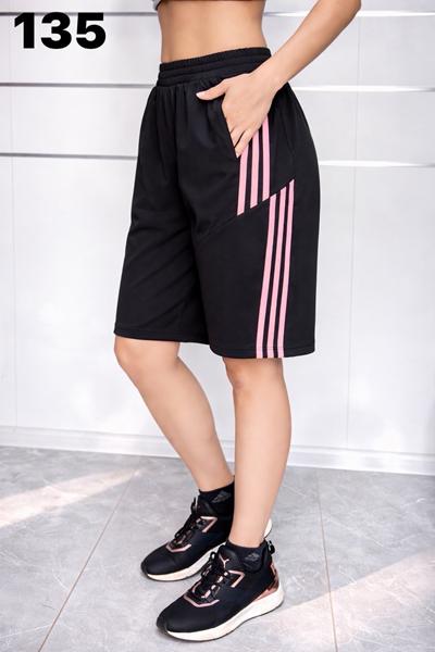 Шорты Nefertiti (42-48) 135 black-pink (лето)