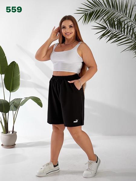 Шорты Nefertiti (52-58) 559 black (лето)