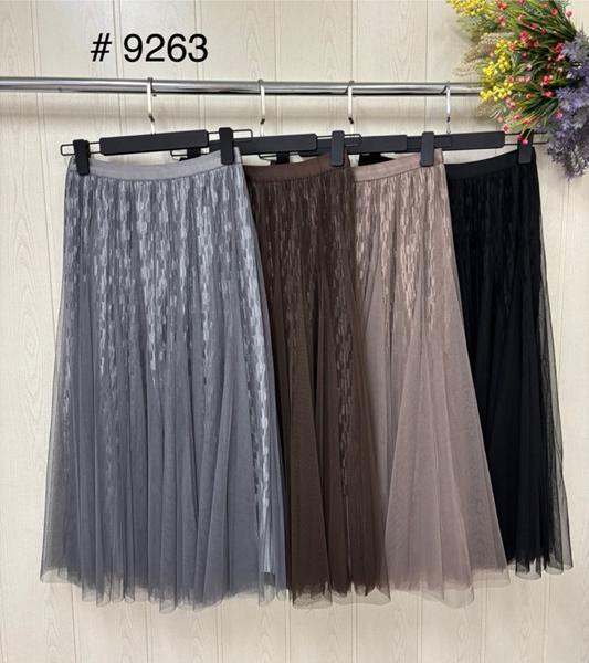 Юбка Nefertiti (44-50) 9263 grey (лето)