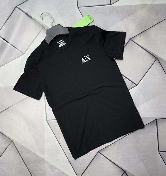 Футболка Rassul (S-2XL) 67036 black (лето)