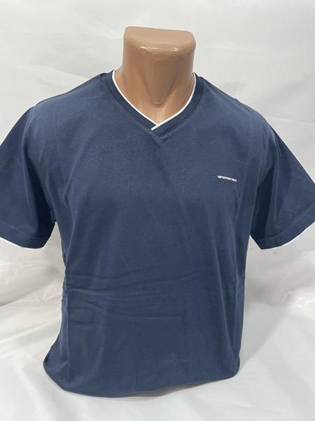 Футболка Sabihina (L-3XL) SB1993 navy (лето)