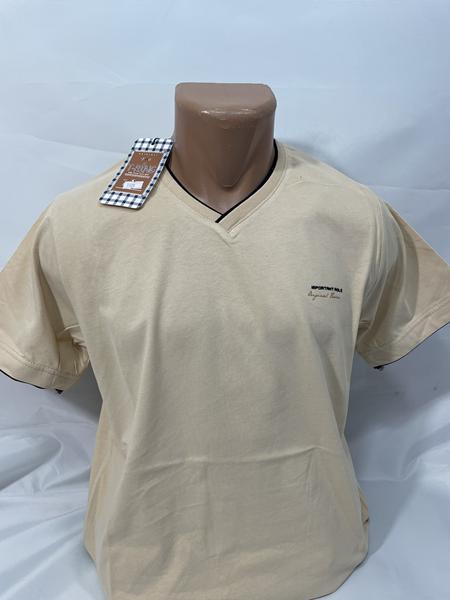 Футболка Sabihina (4XL-7XL) SB1995 beige (лето)