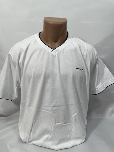 Футболка Sabihina (4XL-7XL) SB1997 white (лето)