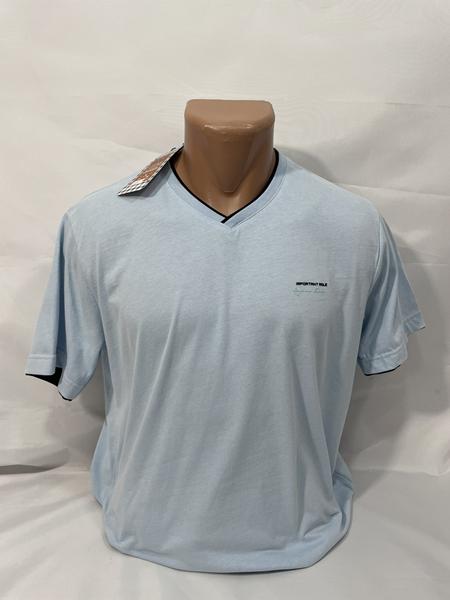 Футболка Sabihina (4XL-7XL) SB1999 l.blue (лето)