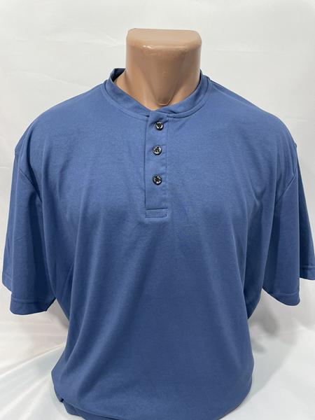 Футболка Sabihina (4XL-7XL) SB2005 blue (лето)