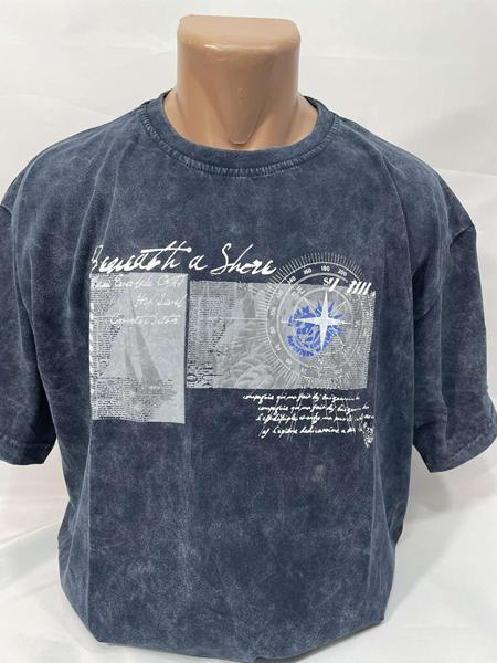 Футболка Sabihina (S-2XL) SB2008 blue (лето)