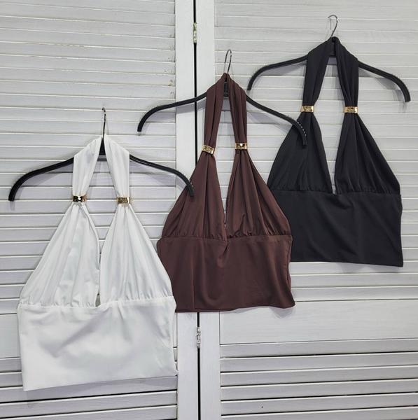 Топ Nefertiti (one size) 021 brown (лето)