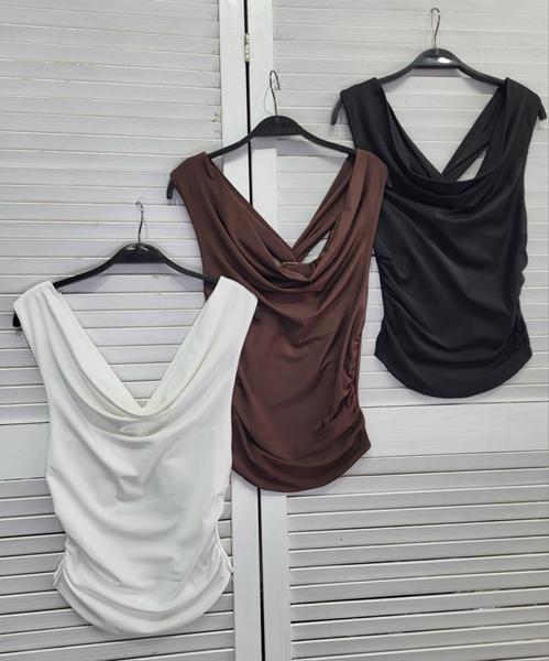 Топ Nefertiti (one size) 026 white (лето)