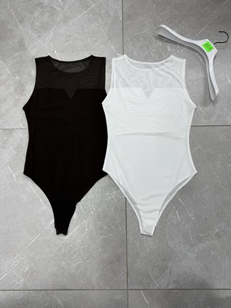 Боди Nefertiti (one size) 8719 white (лето)