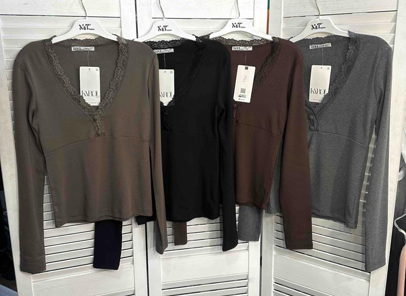 Свитер Nefertiti (S-XL) NF216 khaki (деми)