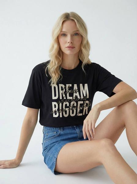 Футболка Nefertiti (S-L) NF238 black (лето)