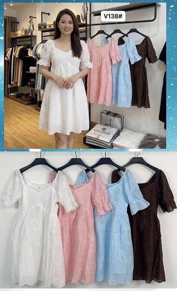 Платье Nefertiti (S-L) V138 brown (лето)