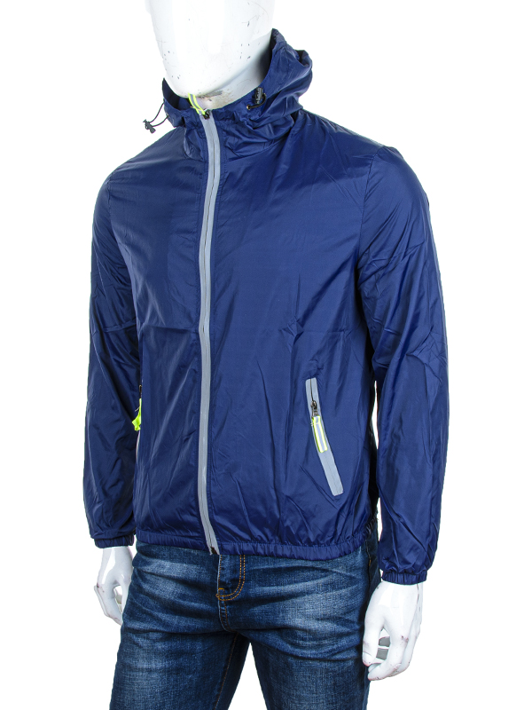 Ветровка Obuv OK2 (S-2XL) 601 (99143) d.blue (деми)