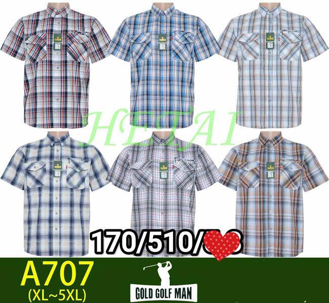 Рубашка Anion (XL-5XL) A707 mix (лето)