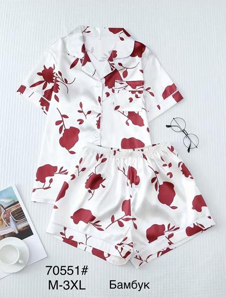 Пижама Anion (M-3XL) 70551 white (лето)