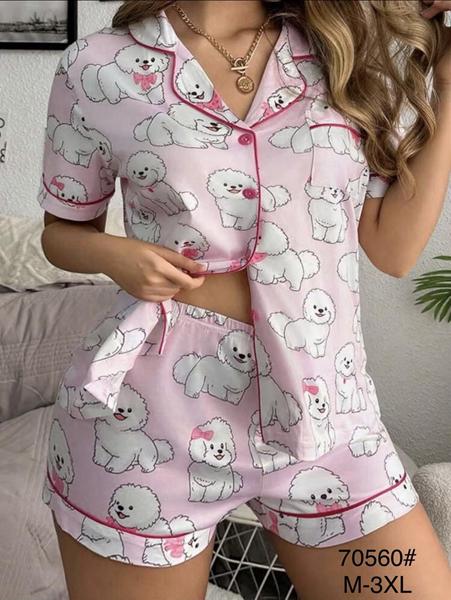 Пижама Anion (M-3XL) 70560 pink (лето)