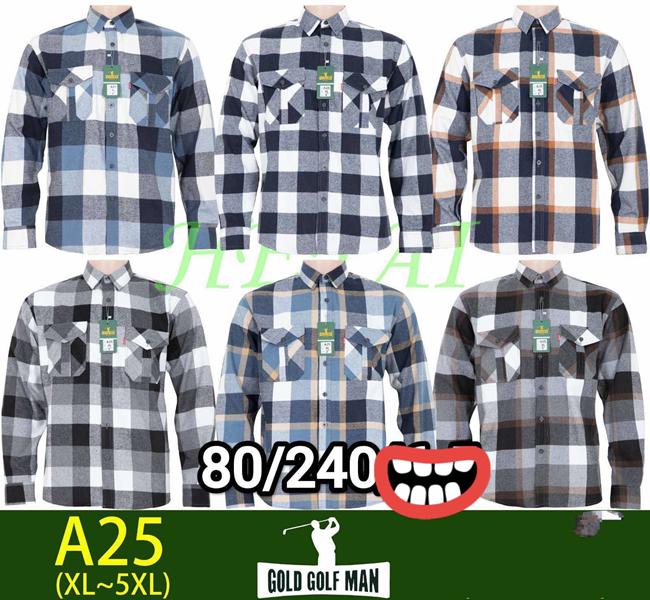 Рубашка Anion (XL-5XL) A25 mix (деми)