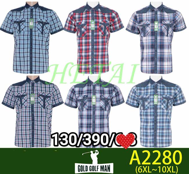 Рубашка Anion (10XL-18XL) A2280 mix (лето)